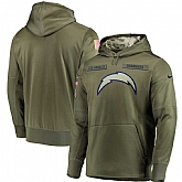 Nike Chargers Olive Salute To Service Men's Pullove Hoodie,baseball caps,new era cap wholesale,wholesale hats